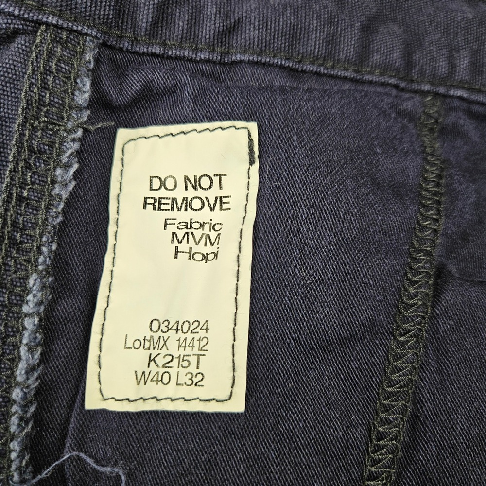 Tyndale Workwear Mens Flame Resistant Cargo Pants Navy Blue FR W40 L32 K215T - Picture 4 of 12